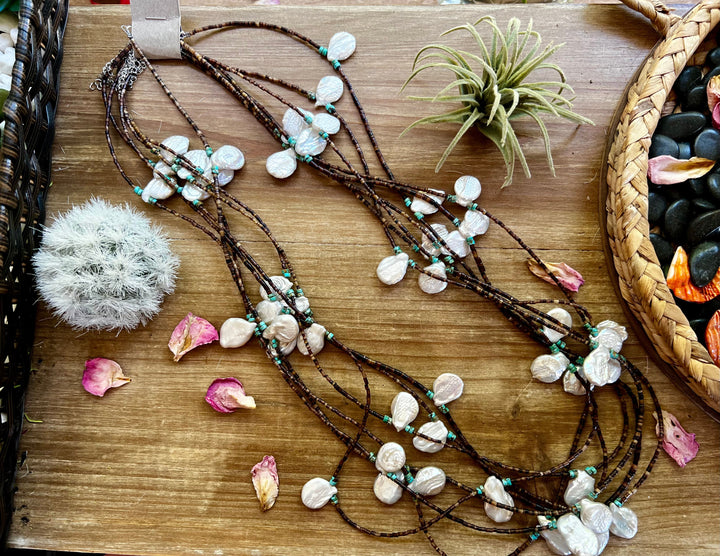 38 inch long fresh water pearl necklace Necklaces Shopify Collective The Bijoux FAB Jewelry The Bijoux FAB Jewelry