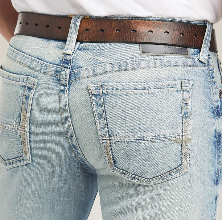 Ariat M7 Rocker Stretch Stirling Stackable Straight Leg Jean Jeans ariat ariatmens Men's Ariat
