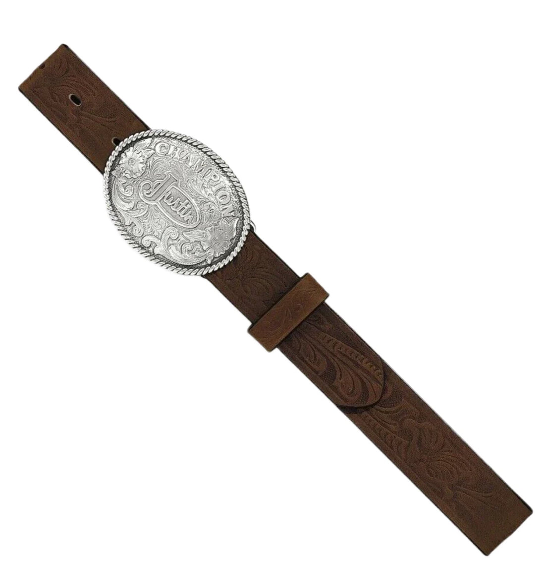 Justin Kids’s Champ Belt - Double C Western SupplyJustin