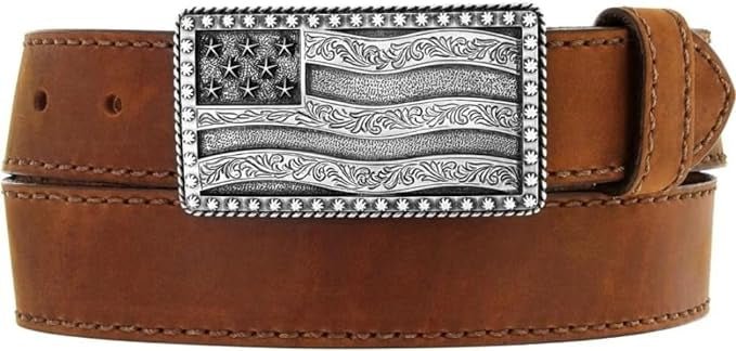 Justin Men’s Flying High Belt - Double C Western SupplyJustin