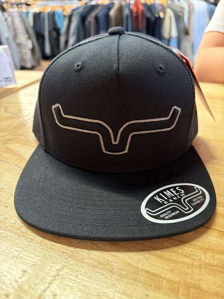 Kimes Edgewood Cap Black - Double C Western SupplyKimes