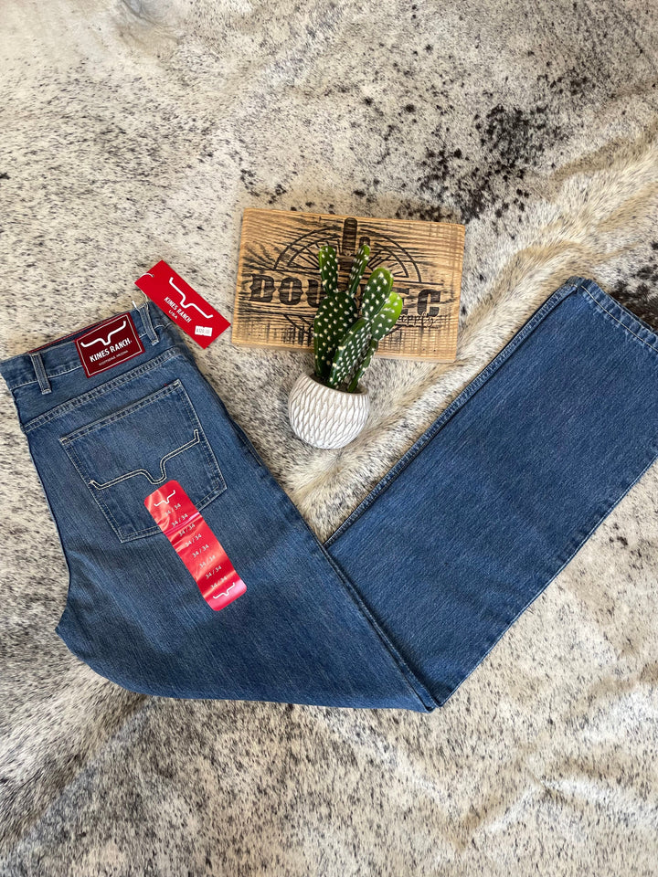Kimes James-Jeans-Mid Wash - Double C Western SupplyKimes