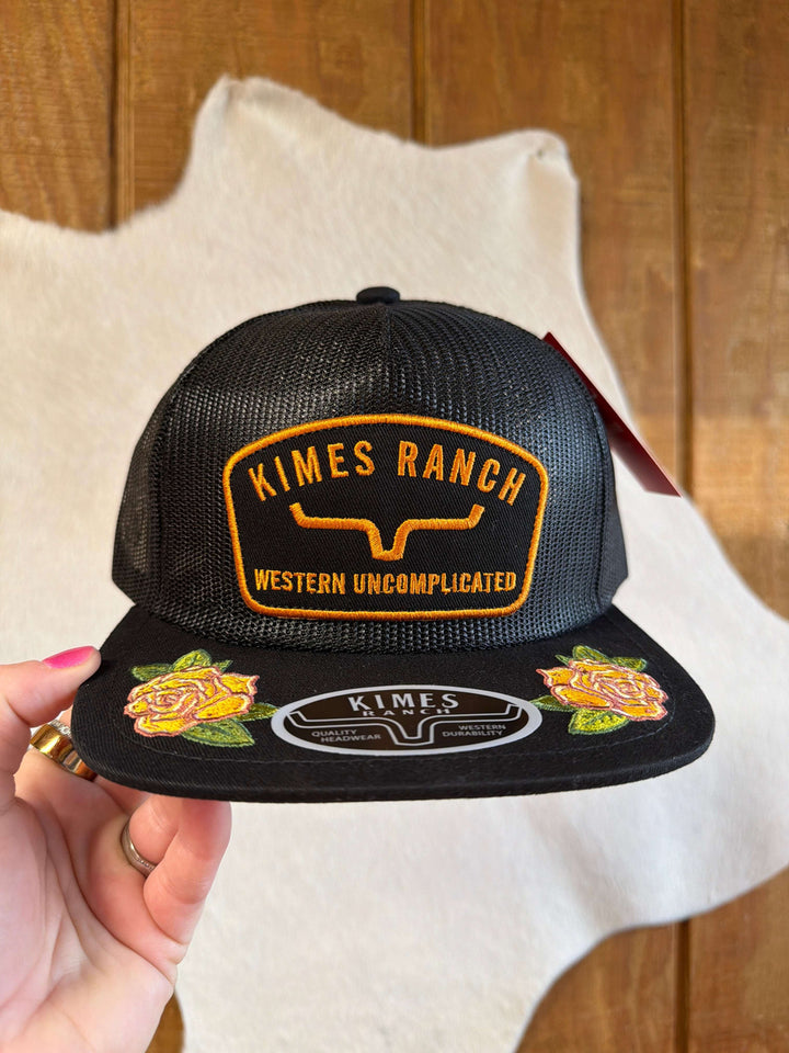 Kimes Ranch Hunton Cap Black - Double C Western SupplyKimes