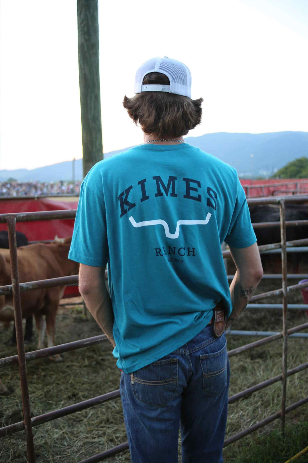 Kimes Ranch Since 2009 Shirt - Teal - Double C Western SupplyKimes