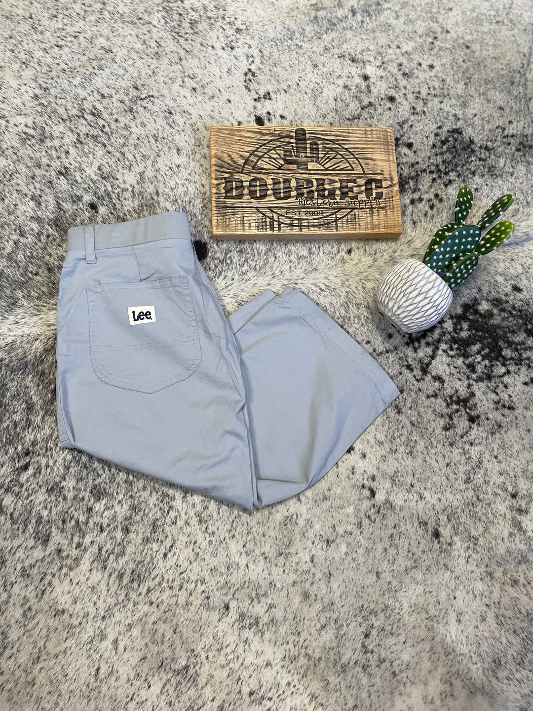 Lee ULC FTG Utility Skimmer - Material Grey - Double C Western SupplyLee