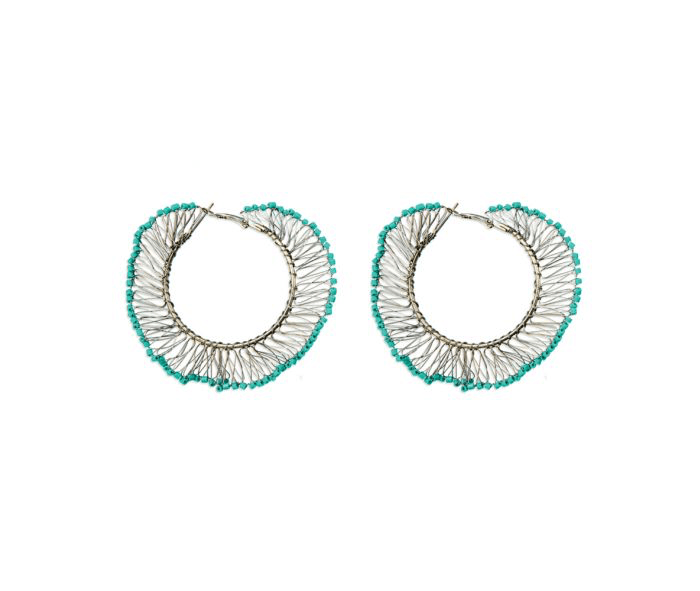 LOOP WEAVER WIRE HOOP EARRINGS - Double C Western SupplyMyra