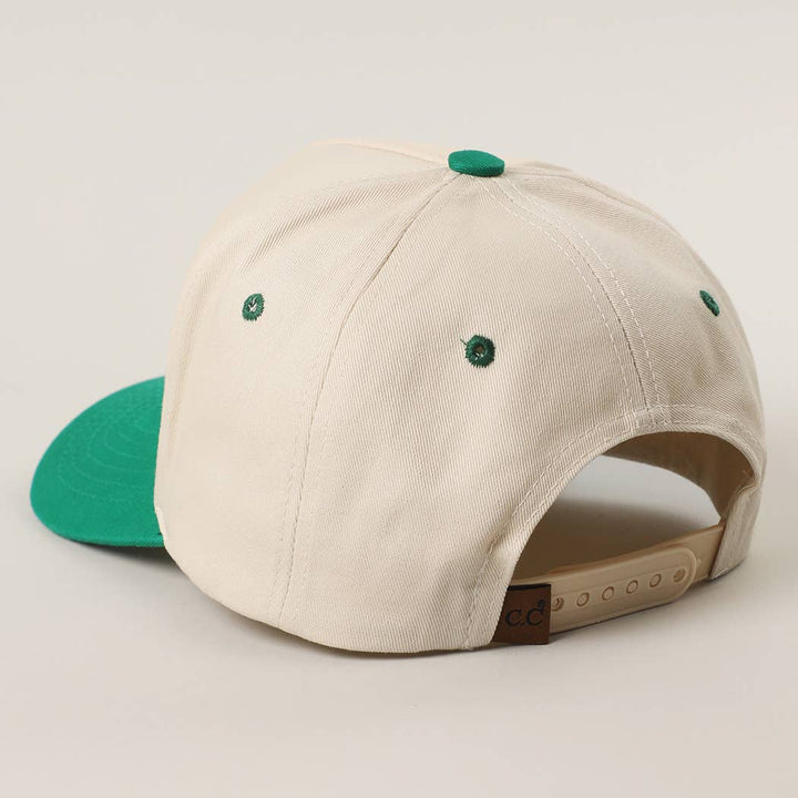 LUCKY COWGIRL Embroidery Two-Tone Trucker Hat - Double C Western SupplyFashion City