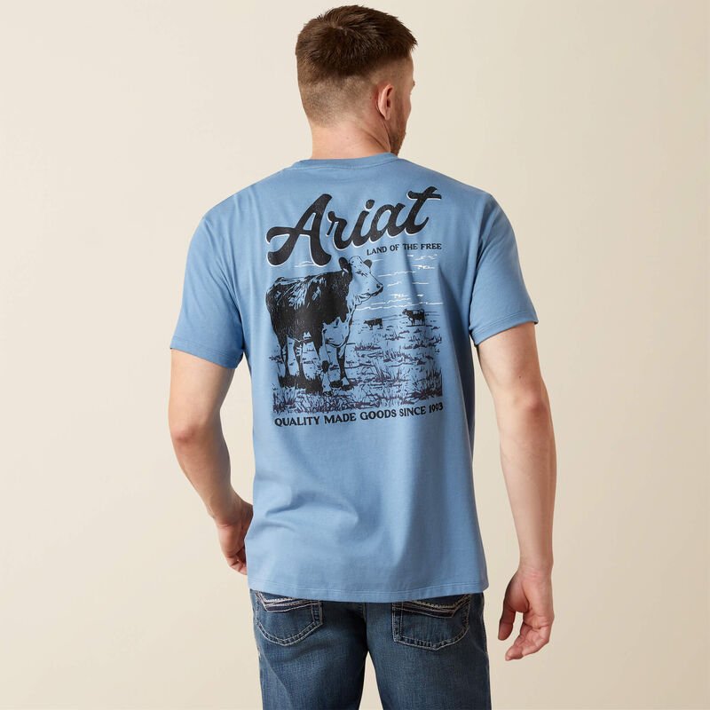 Men's Ariat Cattle Co. T-Shirt 10065896 - Double C Western SupplyAriat