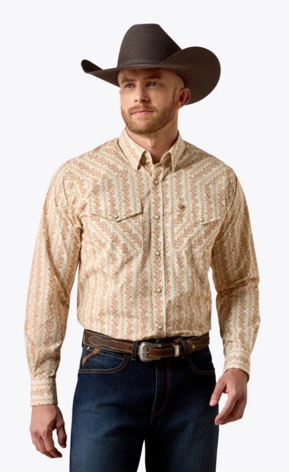 Men’s Ariat Plowden Classic Fit Snap Shirt - 10080742 - Double C Western SupplyAriat