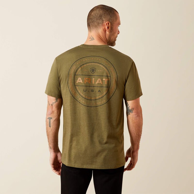 Men's Ariat Ropers Seal T-Shirt 10065888 - Double C Western SupplyAriat