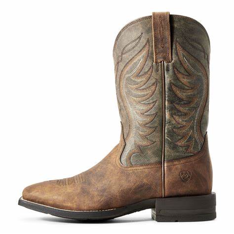 MNS Amos Cowboy Boot 10029688 - Double C Western SupplyAriat