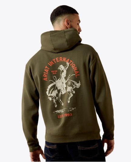 MNS Ariat International Rodeo Hoodie GRAPE LEAF 10079614 - Double C Western SupplyAriat