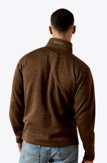 MNS Caldwell 1/4 Zip Sweater CARAFE 10079644 - Double C Western SupplyAriat