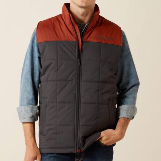 MNS Crius Insulated Vest SMOKED PAPRIKA/PHANTOM 10062604 - Double C Western SupplyAriat