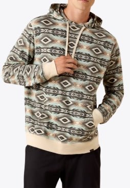 MNS Lightweight Retro Hoodie SANDSHELL SERAPE 10071469 - Double C Western SupplyAriat