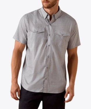 MNS Printed VentTEK Western Fitted Snap Shirt SKY ROCKET 10071044 - Double C Western SupplyAriat
