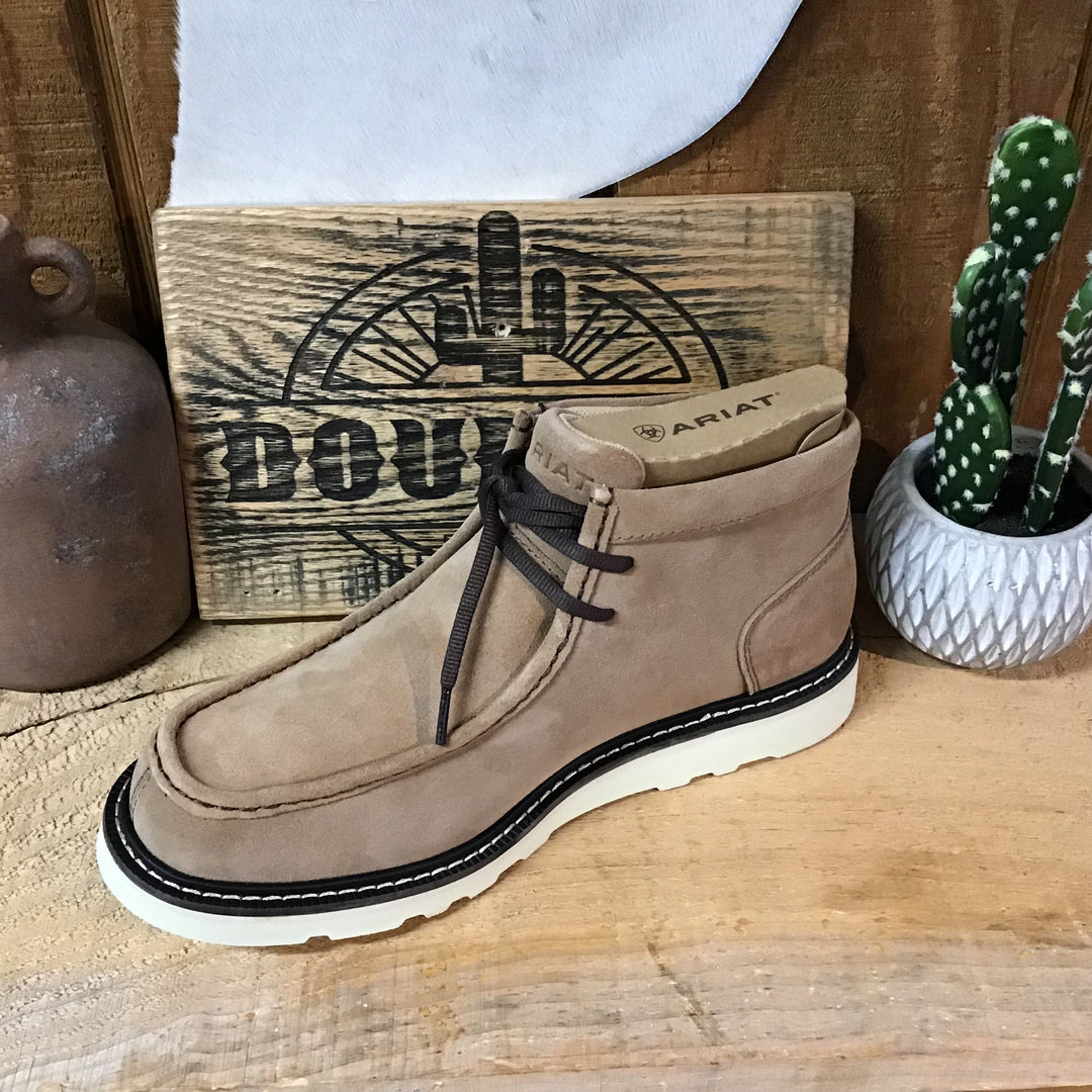 MNS Recon Country Boot DIRTY TAUPE SUEDE - Double C Western SupplyAriat