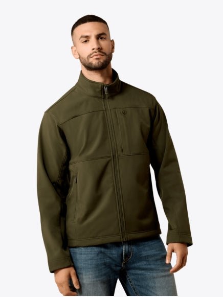 MNS Vernon Softshell Jacket FOREST NIGHT 10079626 - Double C Western SupplyAriat