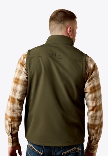 MNS Vernon Softshell Vest FOREST NIGHT 10079625 - Double C Western SupplyAriat