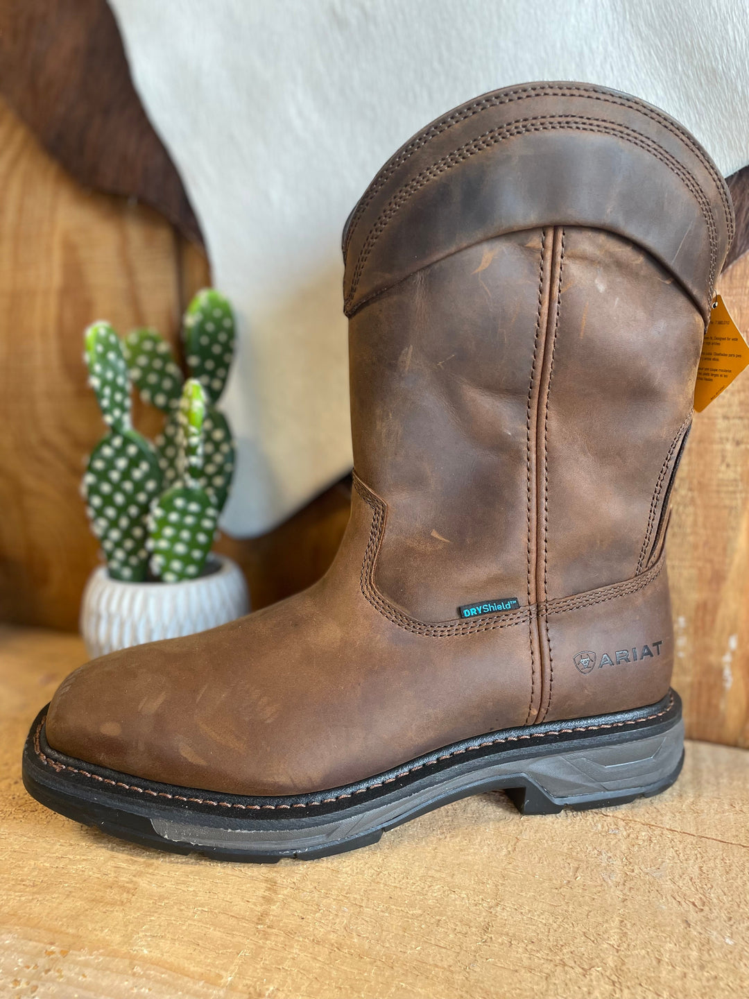 MNS WorkHog XT Wellington Waterproof Work Boot - Double C Western SupplyAriat