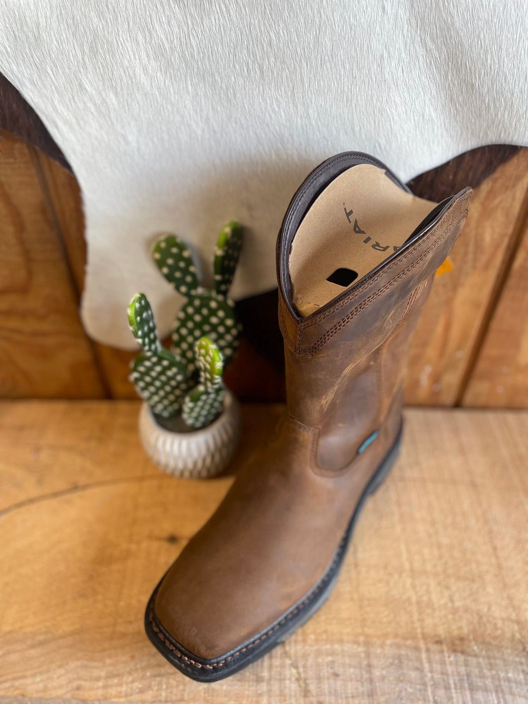 MNS WorkHog XT Wellington Waterproof Work Boot - Double C Western SupplyAriat