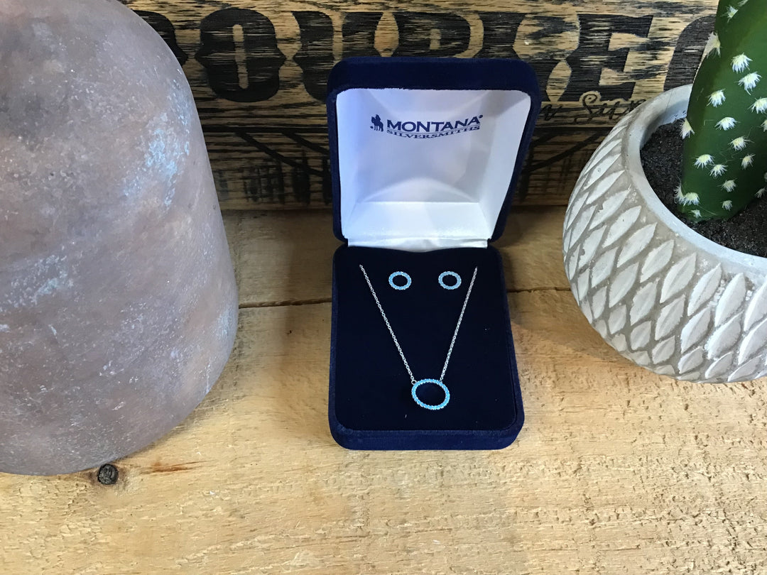 Montana Silversmiths Never Ending Elegance Jewelry Set - Double C Western SupplyMontana Silversmiths