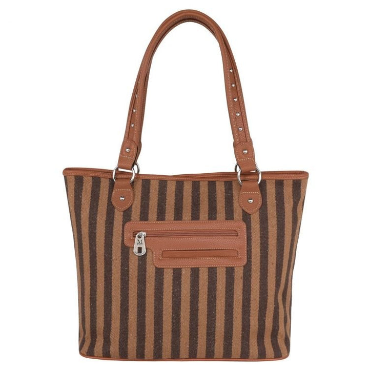 Montana West Cowprint Canvas Tote Bag MW1236-8112BR - Double C Western SupplyShiloh