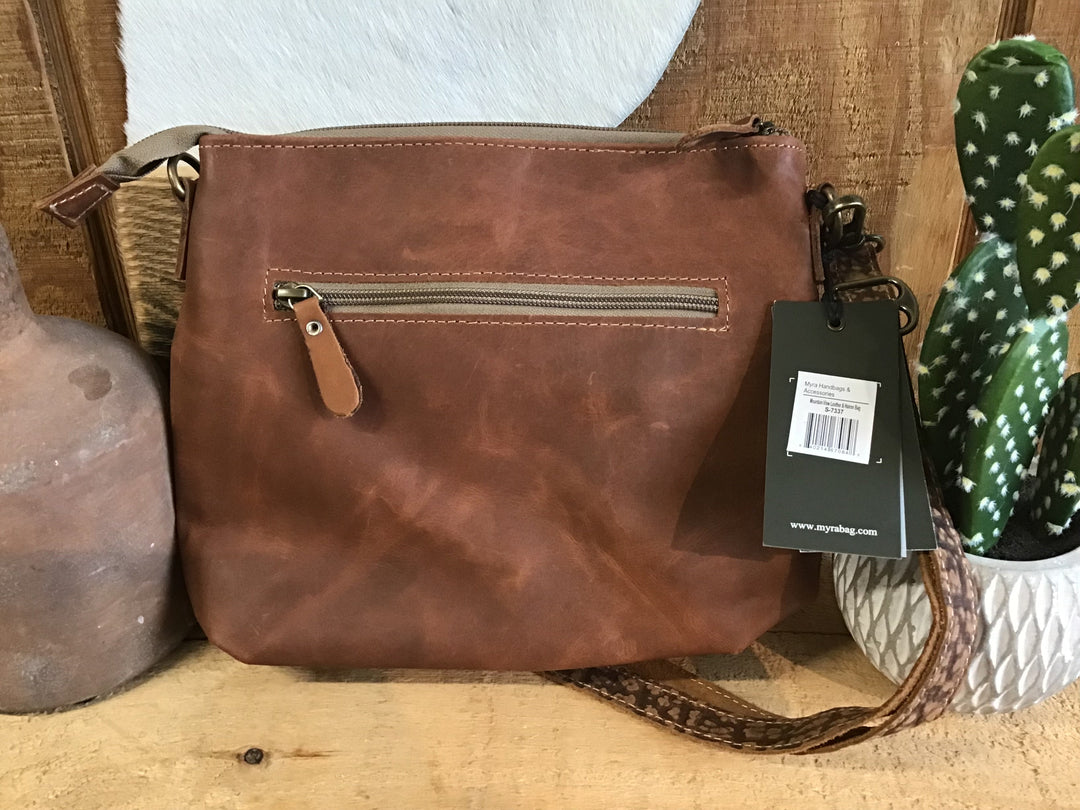 Mountain View Leather &amp; Hairon Bag - Double C Western SupplyMyra
