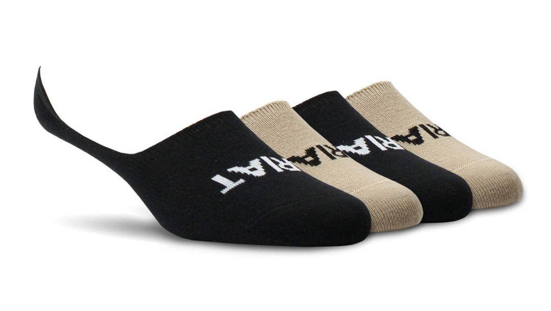 No Slip No Show Sock 4 Pair Multi Color Pack - Double C Western SupplyAriat