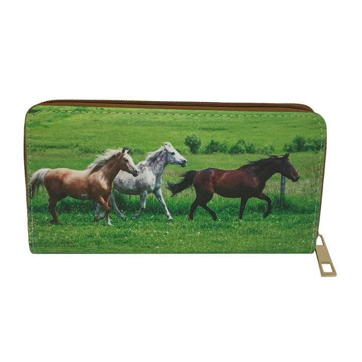 Pasture Prancers Zip Around Wallet WT377X316 - Double C Western SupplyShiloh