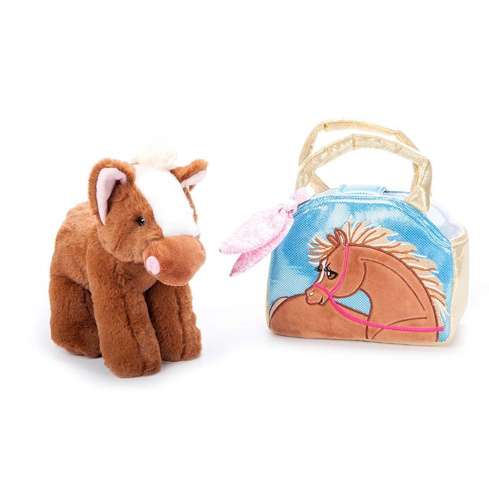Plushie &amp; Purse Set by Zoologee - Chestnut Horse 724516 - Double C Western SupplyShiloh