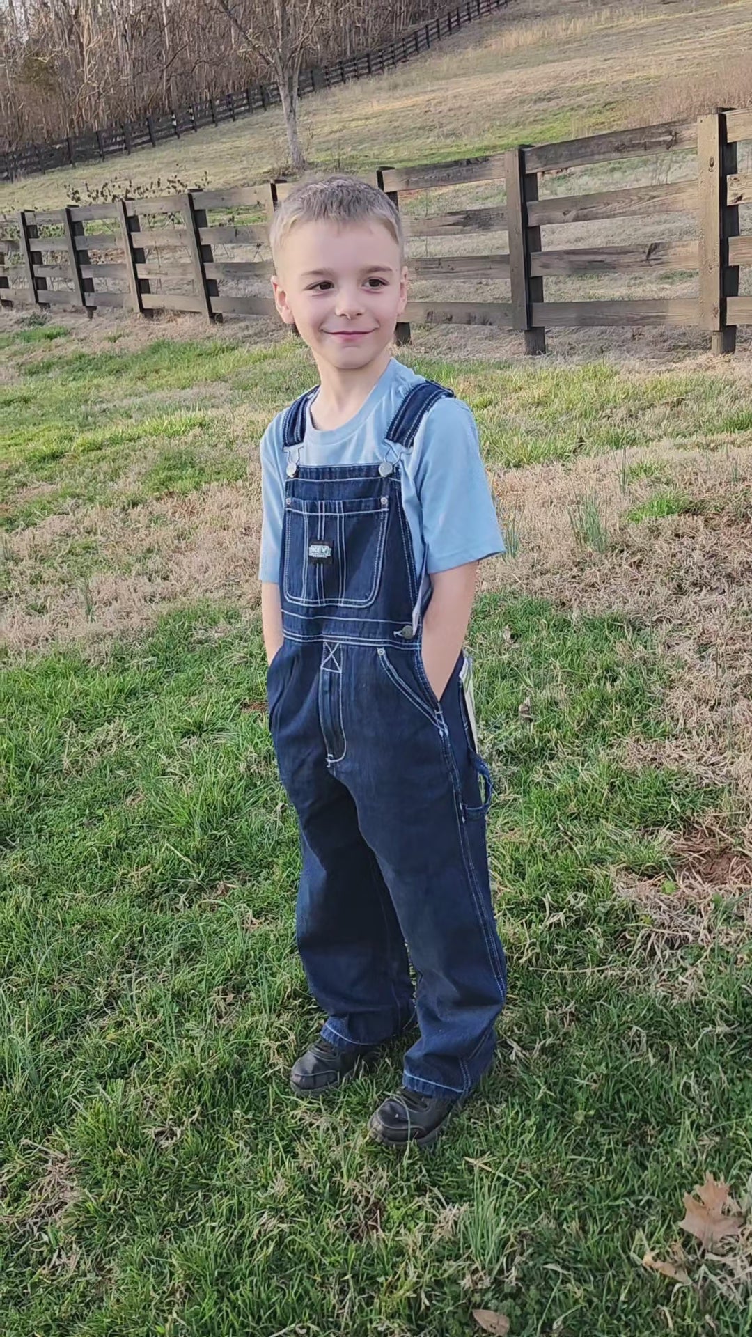 Kid's Denim Bib Overalls 225-45