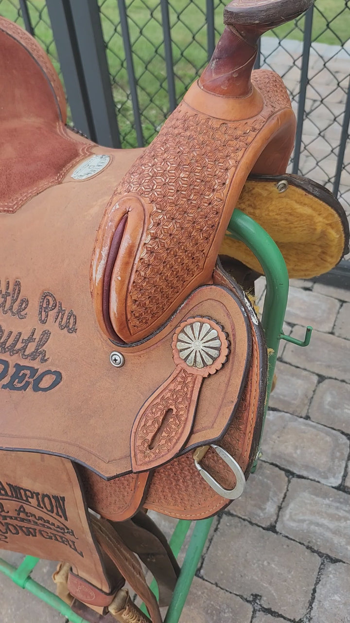 15" 2009 Running P Barrel Saddle