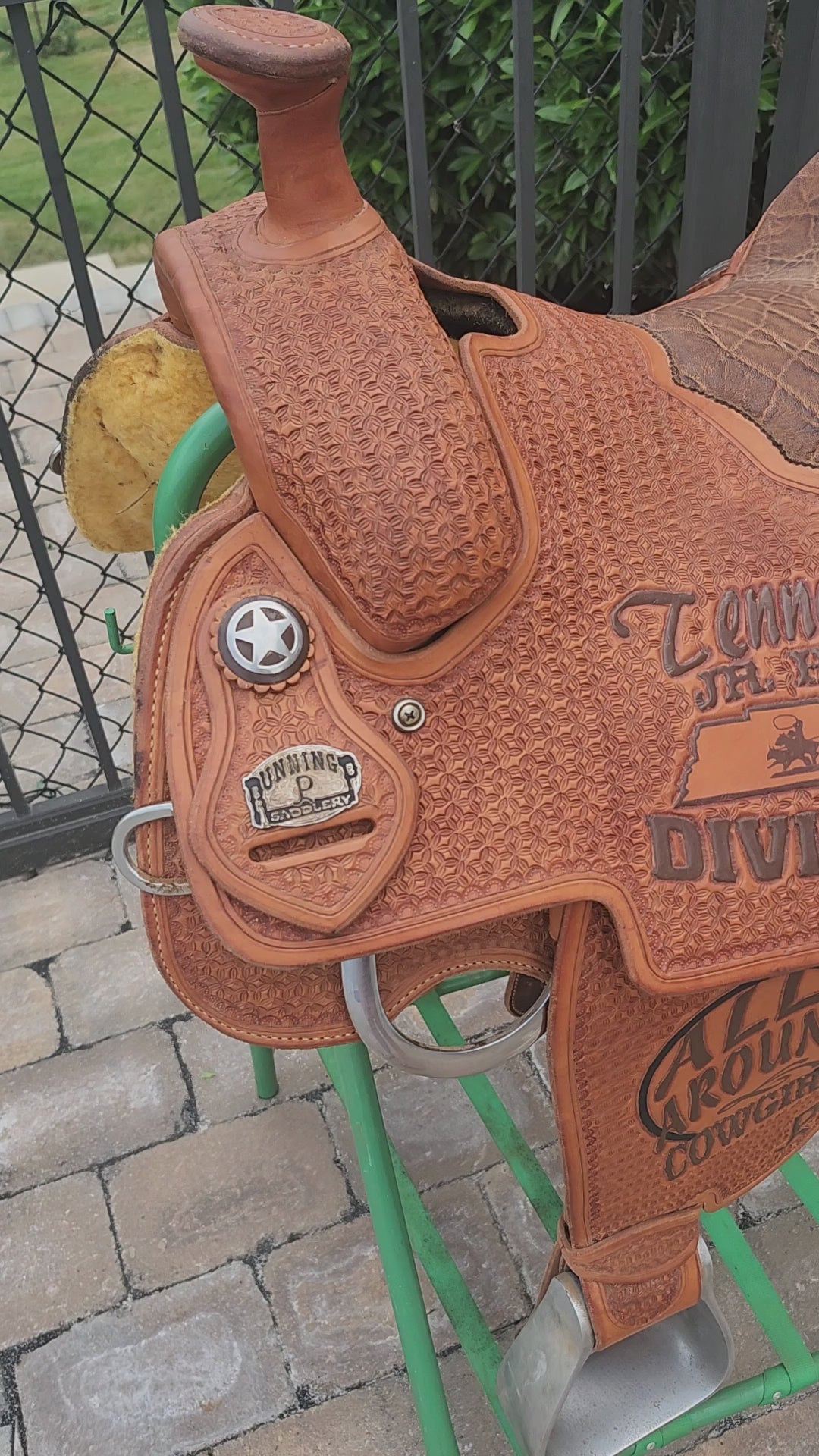 15" 2015 Running P Trophy Roping Saddle