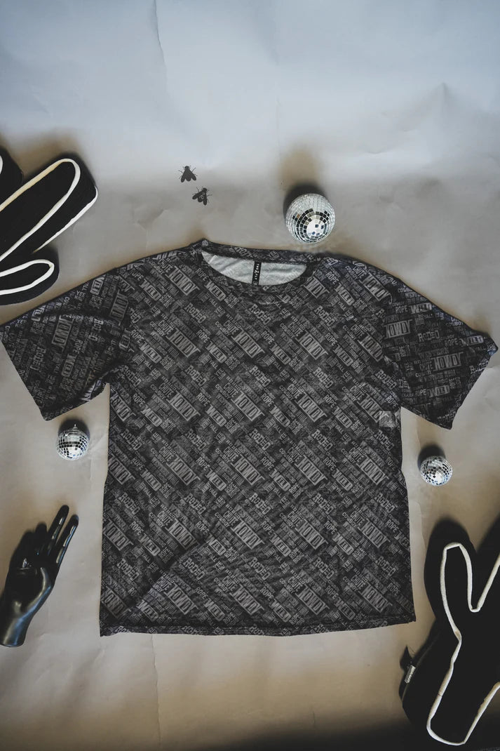 Quote Me Cowboy Mesh Top - Double C Western Supply2 Fly