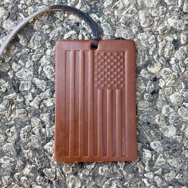 Rectangle Old Glory Air Flair - Double C Western SupplyCallahan Leather Co.