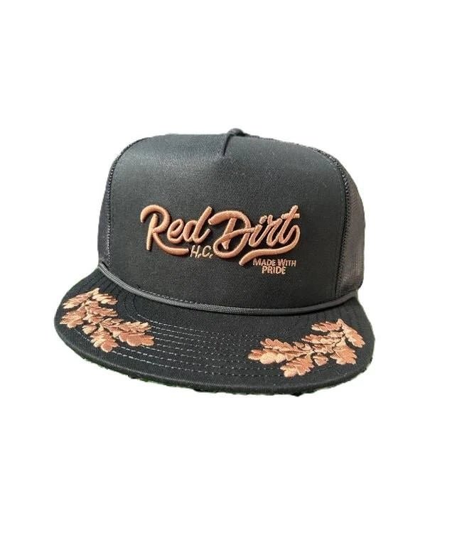 Red Dirt High Road Trucker Cap Black/Copper RDHC-630 - Double C Western SupplyRed Dirt