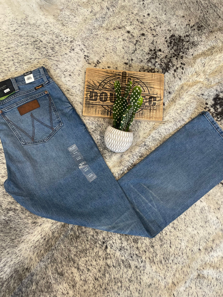RETRO GREEN JEAN: MENS SLIM BOOT - Double C Western SupplyWrangler