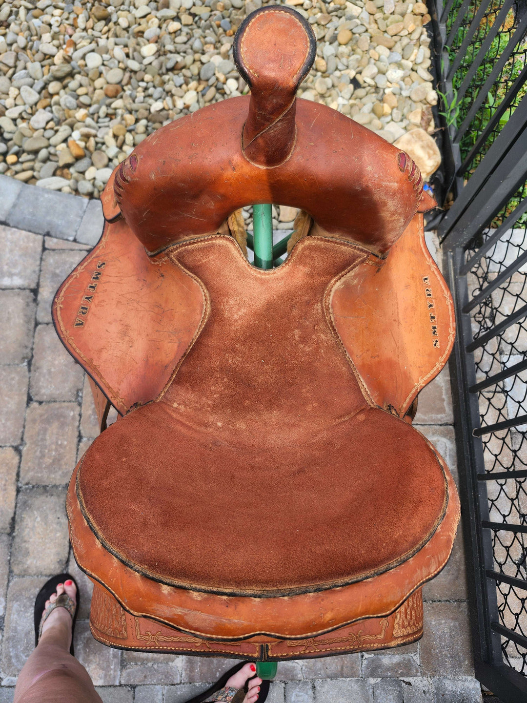 13" 2007 Youth Barrel Saddle Saddle Running P