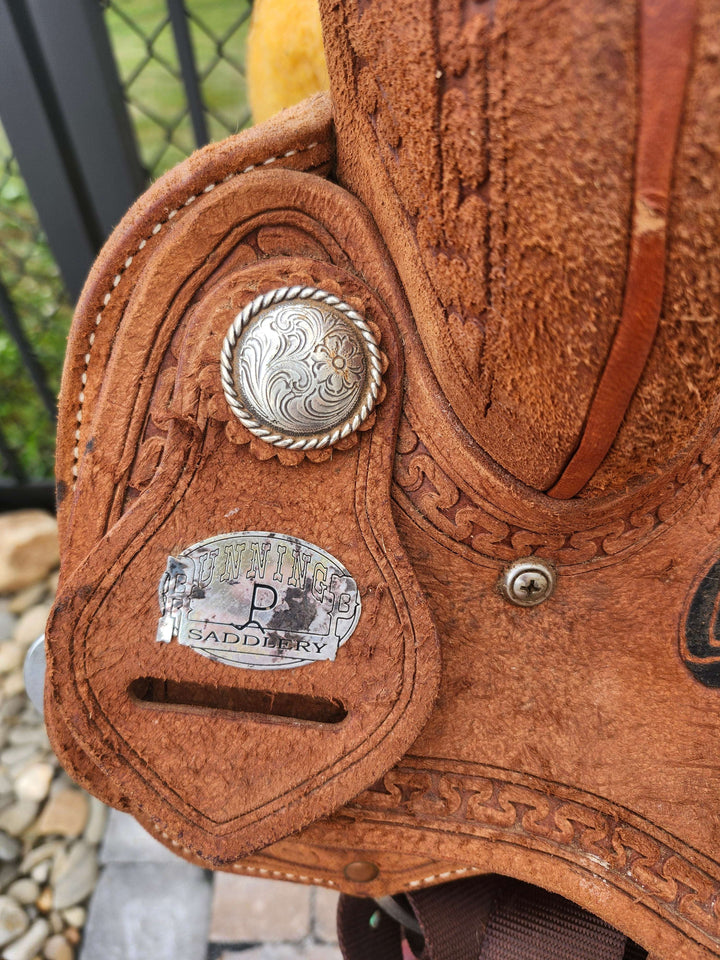 14.5" 2013 Running P Trophy Barrel Saddle Saddle Running P