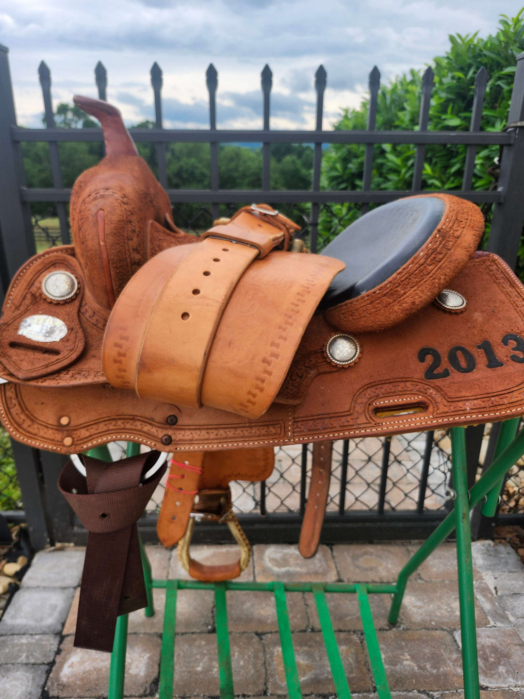 14.5" 2013 Running P Trophy Barrel Saddle Saddle Running P
