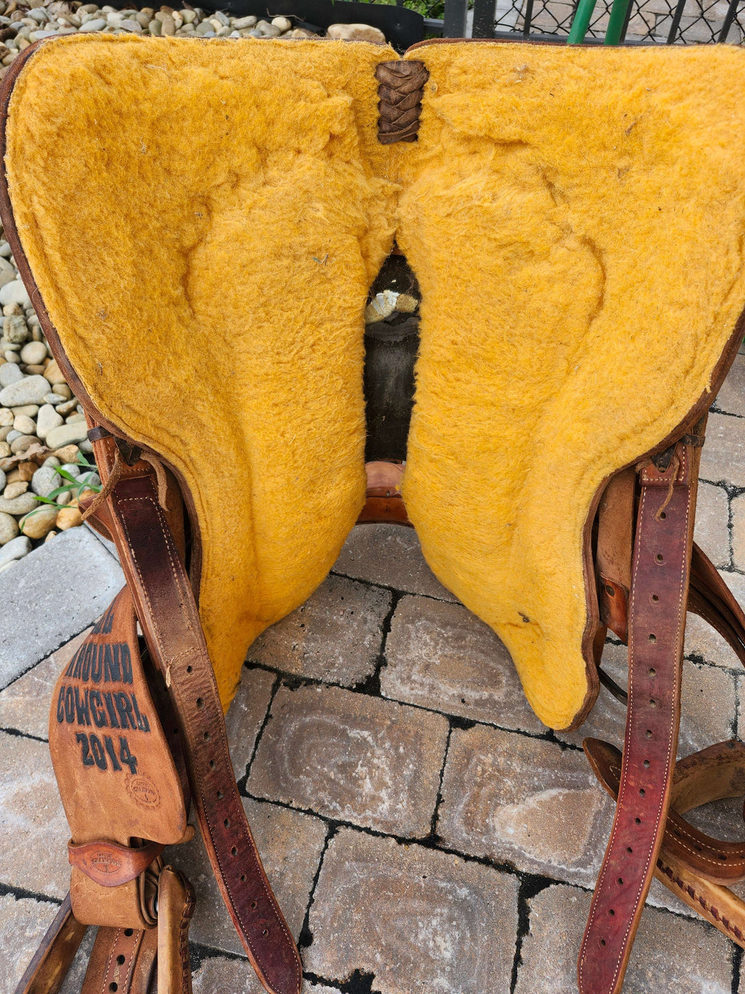 15" 2014 Cactus Saddlery Trophy Roping Saddle Saddle Running P