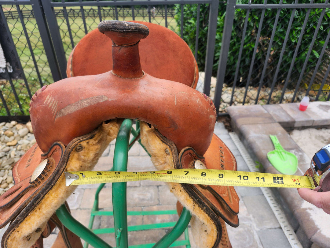 13" 2007 Youth Barrel Saddle Saddle Running P