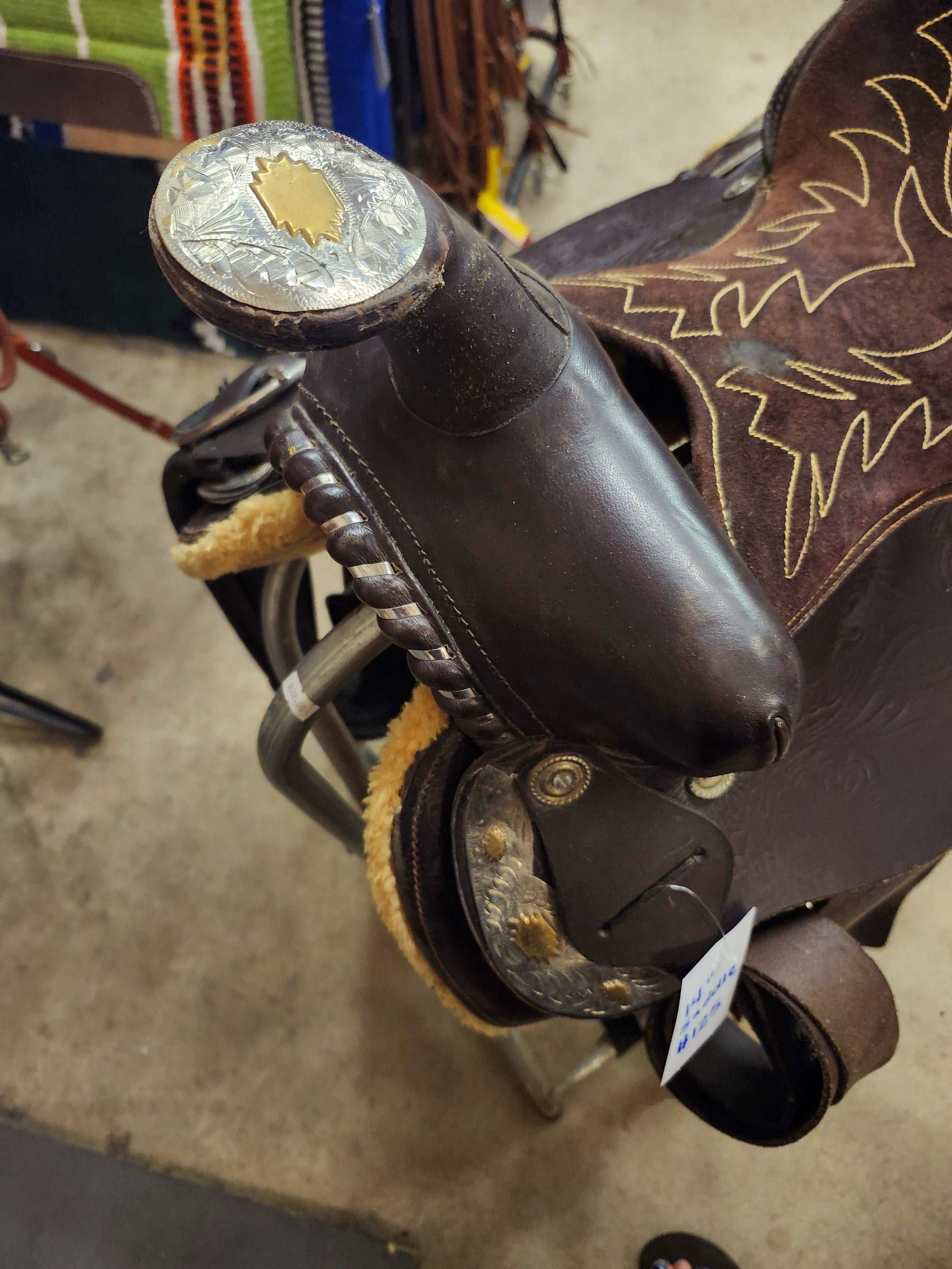 14" Youth Saddle (used, like new) Double C Western Supply