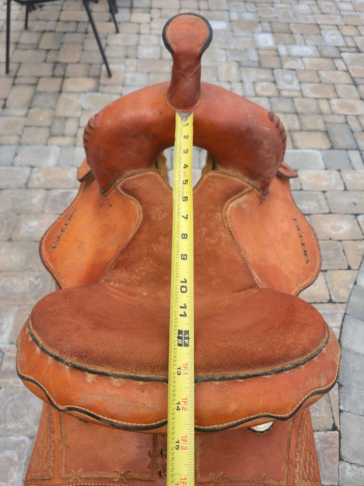13" 2007 Youth Barrel Saddle Saddle Running P