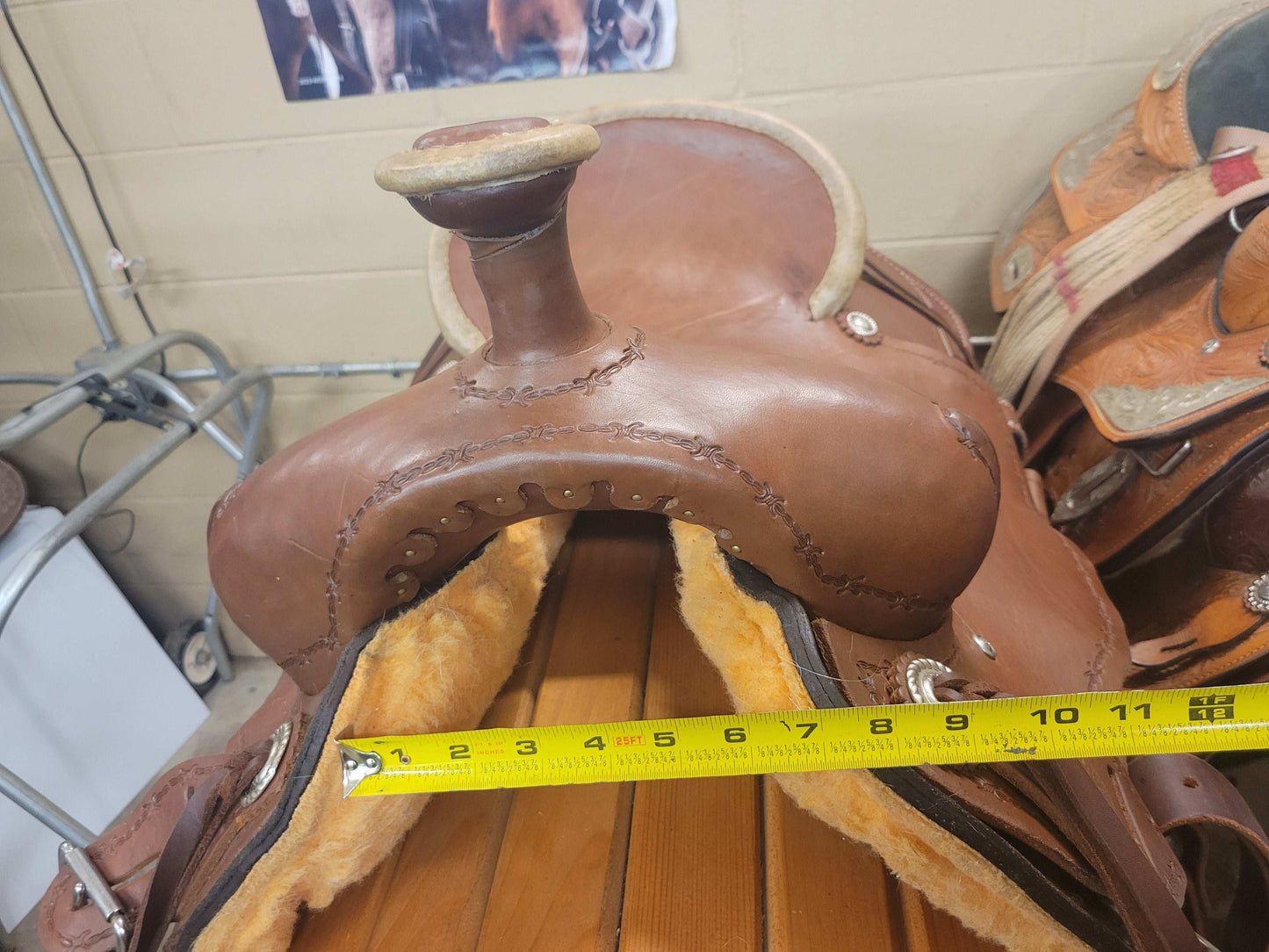 17" Corriente Association Ranch Saddle Double C Western Supply
