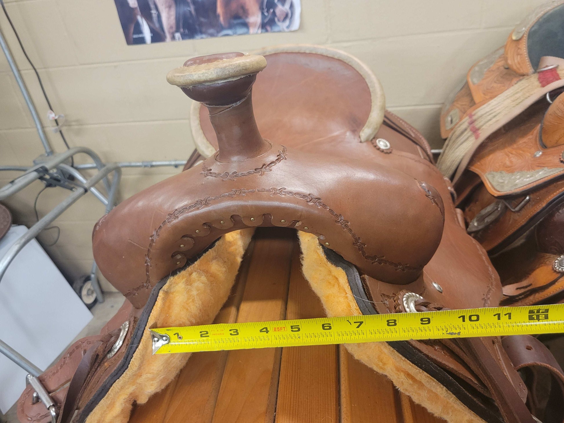 17" Corriente Association Ranch Saddle Double C Western Supply