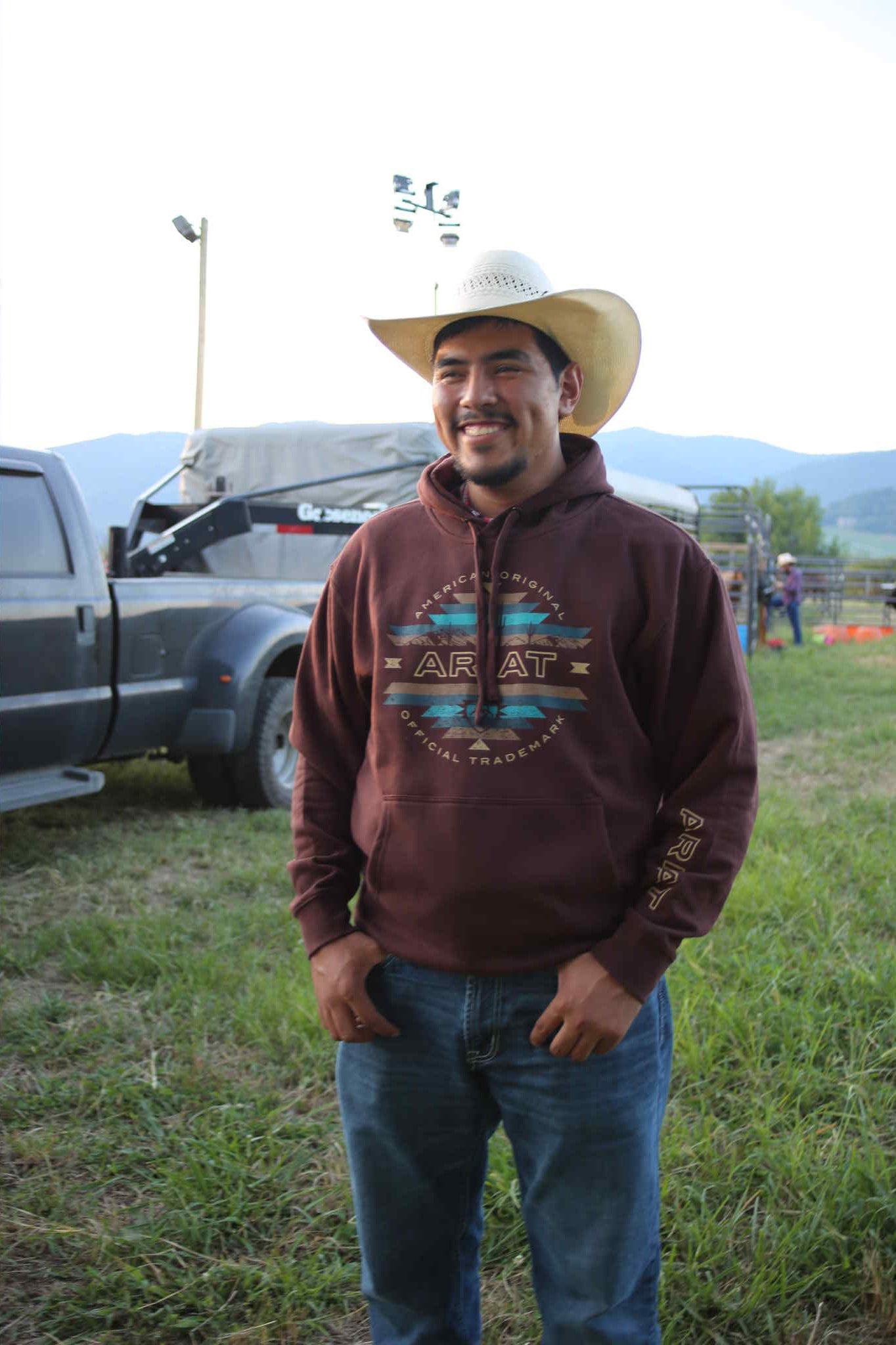 Men's Ariat Carlsbad Canyon Hoodie Brown - 10062500 Hoodie ariatmens Ariat