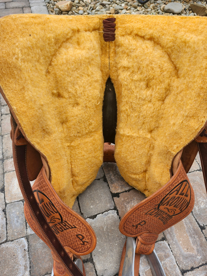 15" 2015 Running P Trophy Roping Saddle Saddle Running P