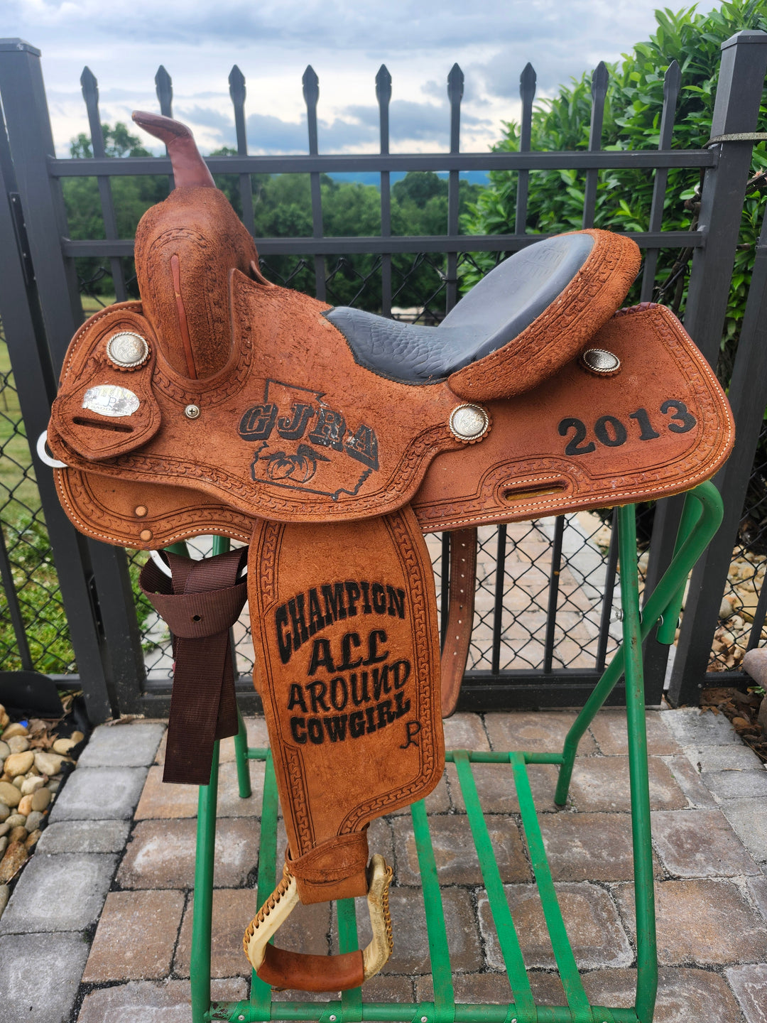 14.5" 2013 Running P Trophy Barrel Saddle Saddle Running P